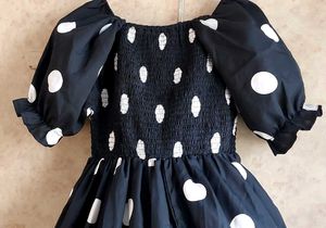 Chic Polka Dot Maxi Dress