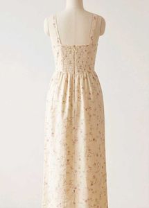 Floral Button-Up Midi Dress