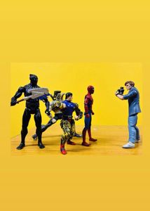 Lunar Combat Superman Action Figure