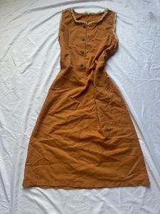 Boho Button-Up Mini Dress