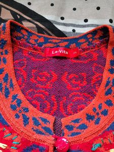 Floral Print Cardigan