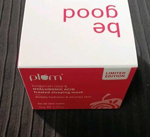 Plum  Sleeping Mask.