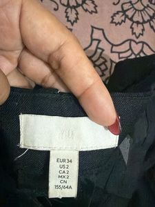 Classic Black Wide-Leg Pants