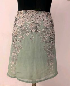 Floral Print Mini Skirt