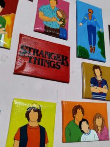 Handmade Stranger Things Art Set