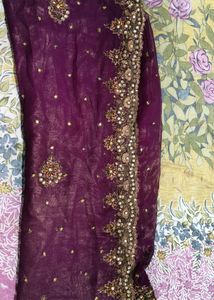 y2k embroidery saree