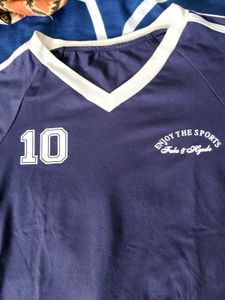 Navy Blue Graphic Tee