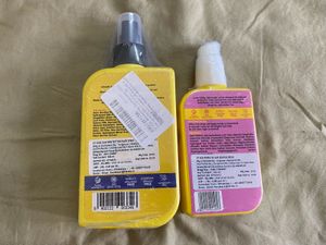 sun protection hair spray and serum