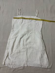 White Spaghetti Cami Top
