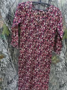 Floral Print kurti pant duppata set