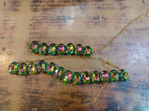 Sparkling Gemstone Jewellery Set