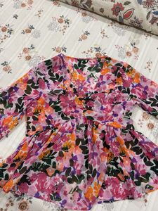 Multicolor Floral Top