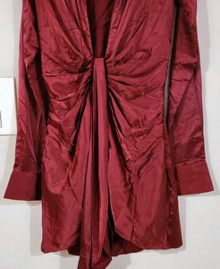 Deep Plung Neckline Dress