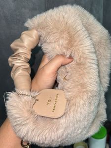 Chic Plush Shoulder Bag