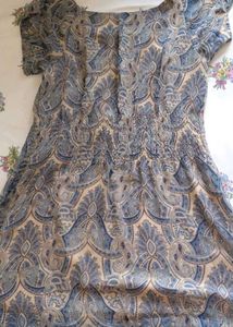 Boho Paisley Print Dress