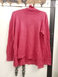 Red Turtle Neck Tshirt