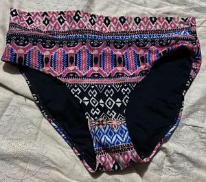 Patterned Bikini Bottom