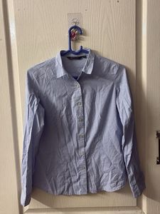 Classic Blue Button-Down Shirt