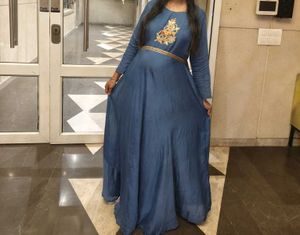 Long Kurti In Blue
