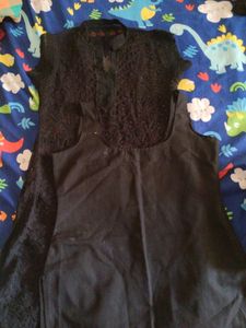 Black Kurti Set
