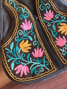 Embroidered Sling Backpack from Kashmir