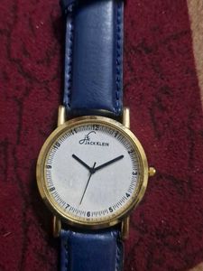 Jack Klein Gold Blue Watch