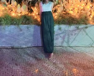 Comfortable Green Palazzos