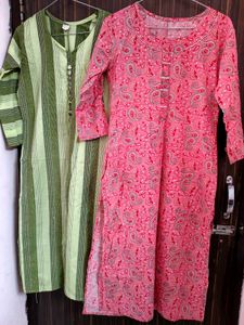 Bundle of Two Women's Kurtas