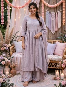 Amazing Kurti Palazzo and dupatta 🤌😍