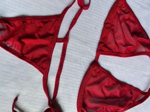 Sexy Red Bikini Set