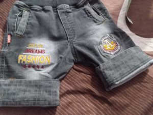 Boys Fashion Denim Shorts