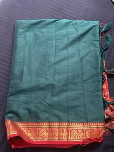 (NEW) Green Narayanpeth Saree
