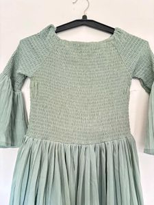 elastic tunic dress