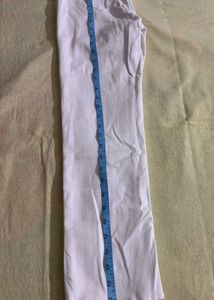 White Colored Women's Pants - Set of 2