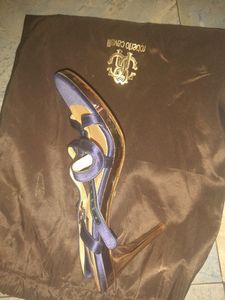 Blue Pencil Heels