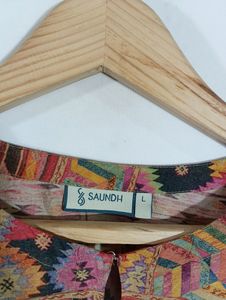 Multicolor Printed Casual Kurta (Women)