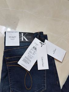 Men Calvin Klein Dark Washed Jeans