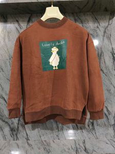 Cute Duck Graphic Sweatshirt