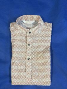 kids thread work Kurta with sequin
