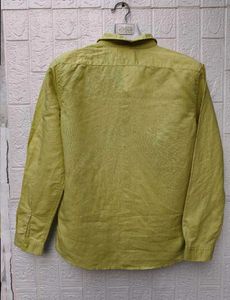 New with tag Lime Green Collared Button-Up Shirt