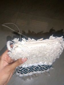 Chic Off White Small Handbag
