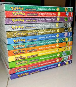 🔴🍙 Pokemon Adventures Manga Set