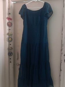 Beautiful Teal Maxi Dress