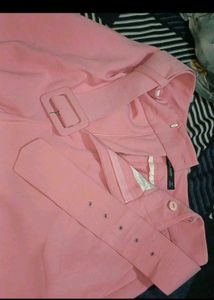 (combo offer 🎉) pink trouser+ top