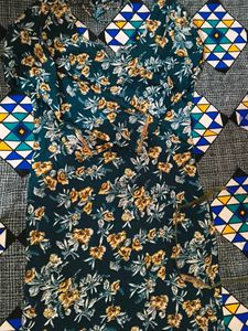 Beautiful Floral Print Dress