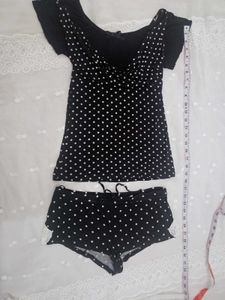 Cute Polka Dot Pajama Set