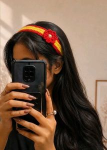 Floral signature Crochet Headband