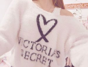 Victoria secret baby pink fuzzy sweater