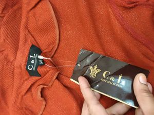New Shiny Partywear Long Blazer