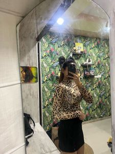 H&amp;M Leopard Print Top